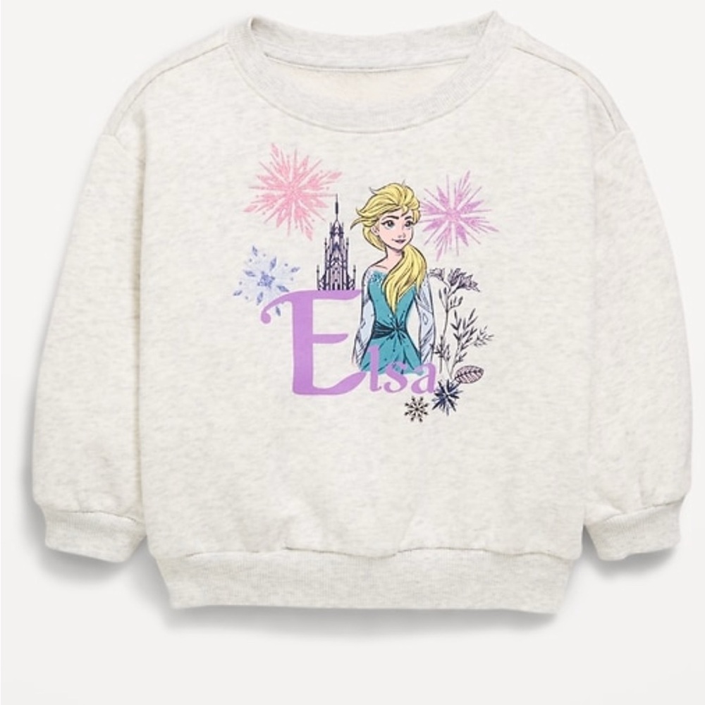 NEW…Disney Elsa Graphic Sweatshirt